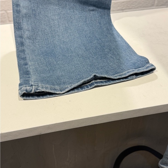 True Religion Blue Flare Wide Leg Jeans - Picture 4 of 5